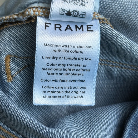 FRAME Le Mini Boot Jeans - Size 27 - Picture 9 of 12